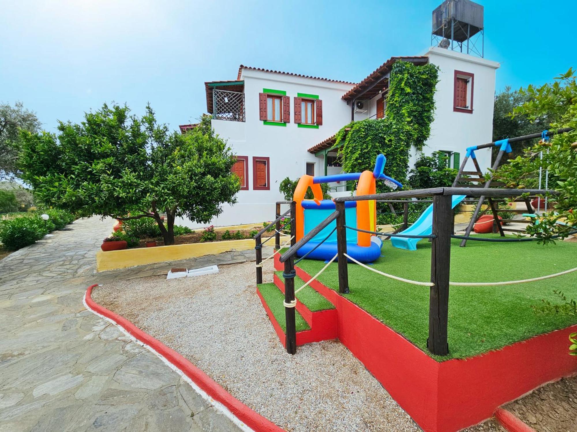 Sunflowers Apartments Marathokampos Luaran gambar